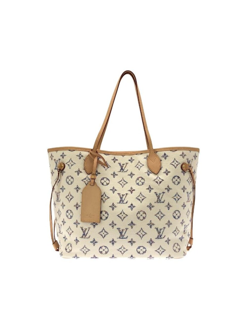 Louis Vuitton Monogram Jacquard Twill Neverfull MM Bag